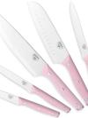 GreenPan GreenLife Stainless Steel 5-Piece Cutlery Set | Pink