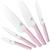 GreenPan GreenLife Stainless Steel 5-Piece Cutlery Set | Pink