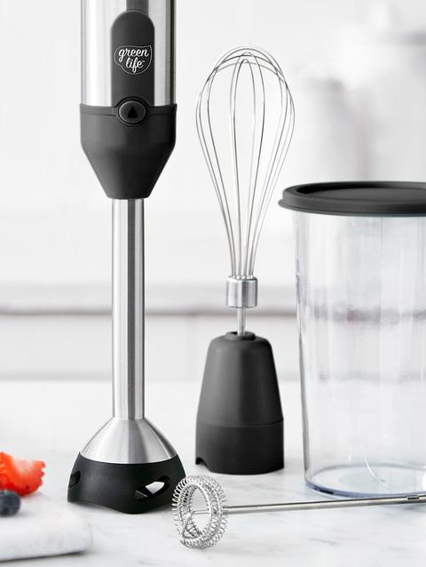 GreenPan GreenLife Variable Speed Hand Blender | Black