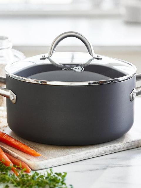 GreenPan Lima Ceramic Nonstick 5-Quart Stockpot with Lid