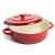 GreenPan Merten & Storck Enameled Iron 1873 Braiser, 4-Quart | Foundry Red