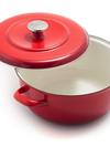 GreenPan Merten & Storck Enameled Iron 1873 Dutch Oven, 5.3-Quart | Foundry Red