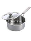 GreenPan Merten & Storck Stainless Steel 1.5-Quart Saucepan with Lid