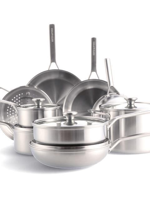 GreenPan Merten & Storck Stainless Steel 14-Piece Cookware Set