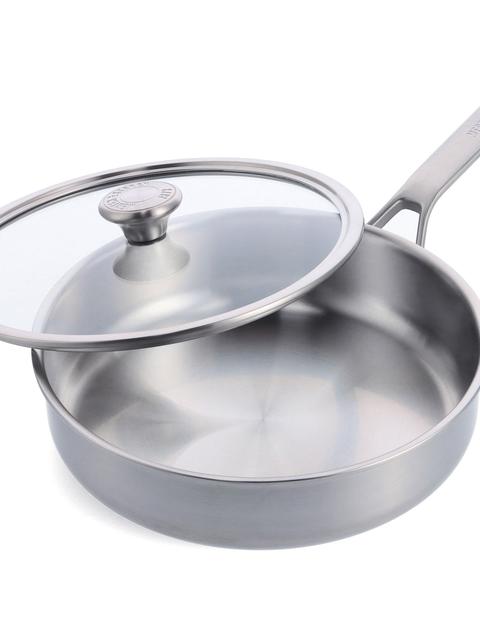 GreenPan Merten & Storck Stainless Steel 3.5-Quart Sauté Pan with Lid