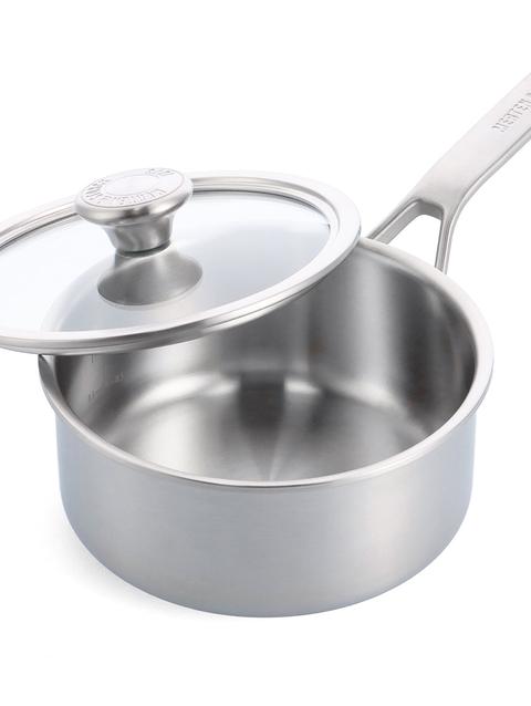 GreenPan Merten & Storck Stainless Steel 3-Quart Saucepan with Lid