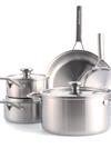 GreenPan Merten & Storck Stainless Steel 8-Piece Cookware Set