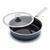 GreenPan Merten & Storck Steel Core Enameled 3-Quart Sauté Pan with Lid | Aegean Teal