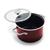 GreenPan Merten & Storck Steel Core Enameled 4-Quart Stockpot with Lid | Chocolate Truffle