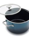 GreenPan Merten & Storck Steel Core Enameled 6-Quart Stockpot with Lid | Aegean Teal