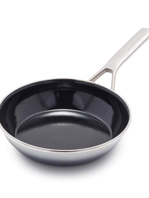 GreenPan Merten & Storck Steel Core Enameled 8" Frypan | Cloud Gray