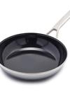 GreenPan Merten & Storck Steel Core Enameled 9.5" Frypan | Cloud Gray