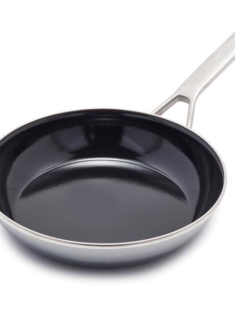 GreenPan Merten & Storck Steel Core Enameled 9.5" Frypan | Cloud Gray