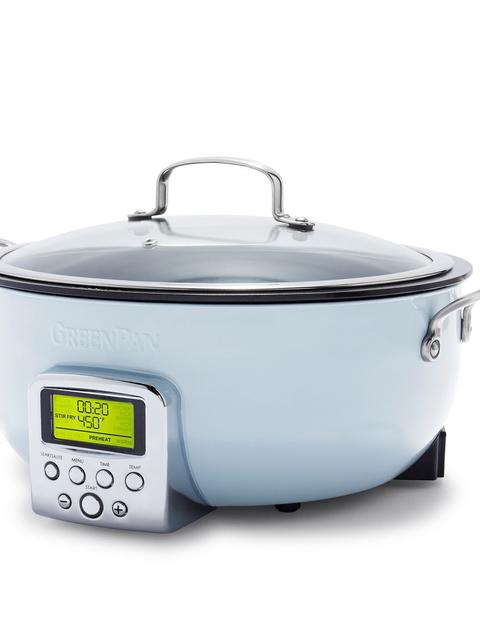 GreenPan Multifunction Deep Electric Skillet | Blue Haze