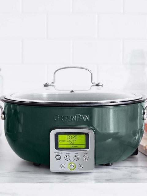 GreenPan Multifunction Deep Electric Skillet | Ponderosa Pine