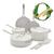 GreenPan Nova Ceramic Nonstick 10-Piece Cookware Set | Cream