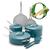 GreenPan Nova Ceramic Nonstick 10-Piece Cookware Set | Deep Teal