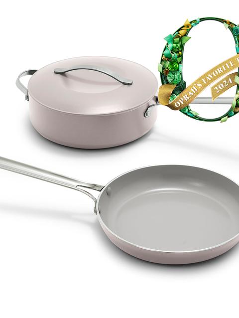 GreenPan Nova Ceramic Nonstick 3-Piece Cookware Set | Clay