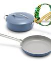 GreenPan Nova Ceramic Nonstick 3-Piece Cookware Set | Ocean