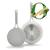 GreenPan Nova Ceramic Nonstick 8" and 10" Frypan Set | Cream