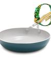 GreenPan Nova Ceramic Nonstick 8" Frypan | Deep Teal