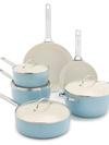 GreenPan Padova Pro Ceramic Nonstick 10-Piece Cookware Set