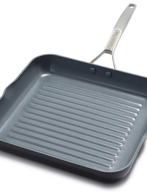 GreenPan Paris Pro Ceramic Nonstick 11" Square Grill Pan