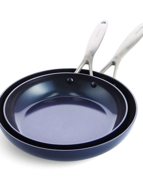 GreenPan Performance Pro Ceramic Nonstick 10" and 12" Frypan Set