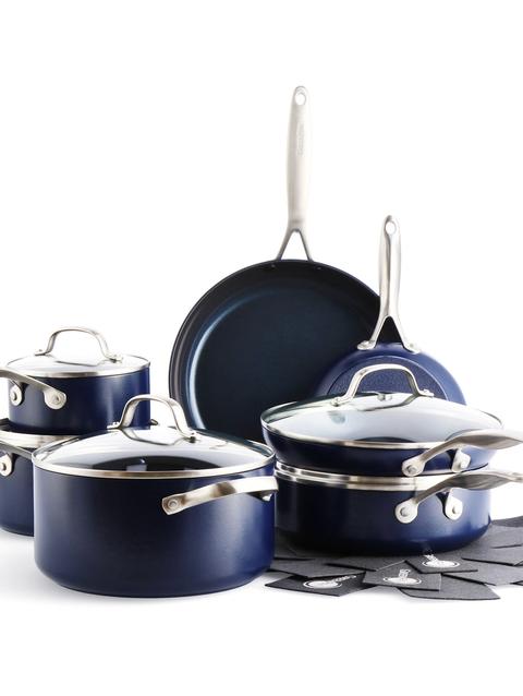 GreenPan Performance Pro Ceramic Nonstick 11-Piece Cookware Set