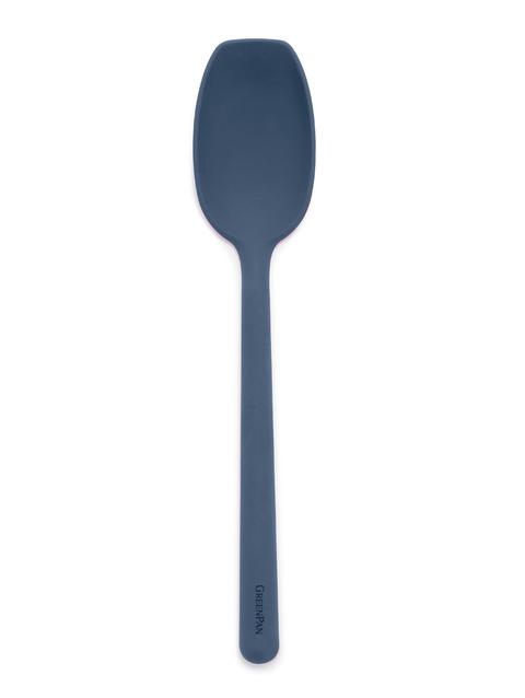 GreenPan Platinum Silicone Flat Head Spoon | Navy