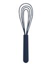 GreenPan Platinum Silicone Flat Whisk | Navy