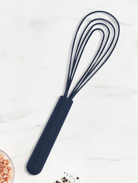 GreenPan Platinum Silicone Flat Whisk | Navy