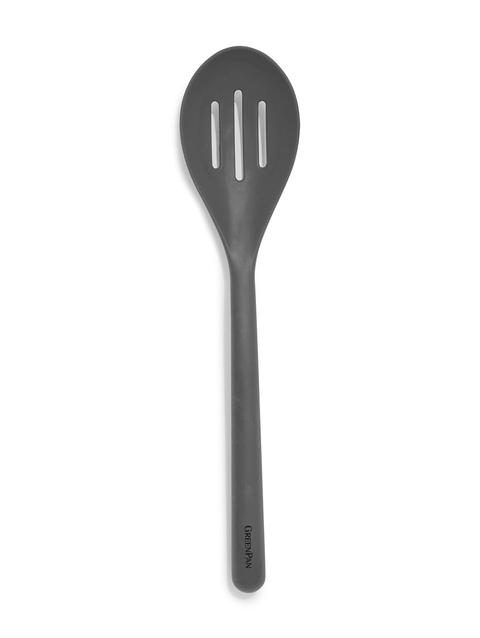 GreenPan Platinum Silicone Slotted Spoon | Gray