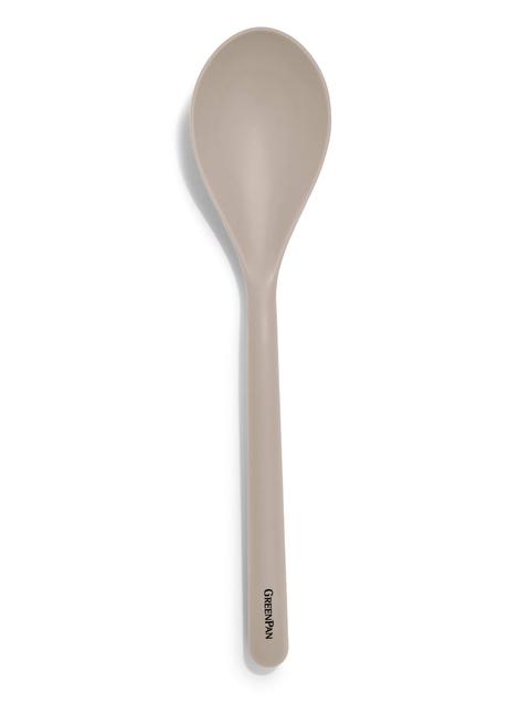 GreenPan Platinum Silicone Solid Spoon | Taupe