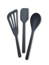 GreenPan Platinum Silicone Tools 3-Piece Utensil Set | Gray