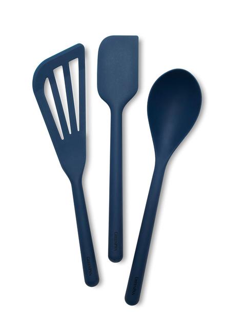 GreenPan Platinum Silicone Tools 3-Piece Utensil Set | Navy