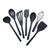 GreenPan Platinum Silicone Tools 7-Piece Utensil Set | Gray