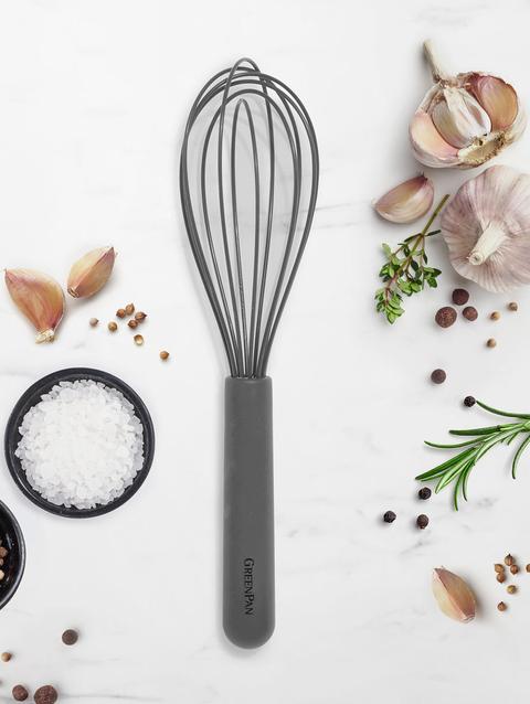 GreenPan Platinum Silicone Whisk | Gray