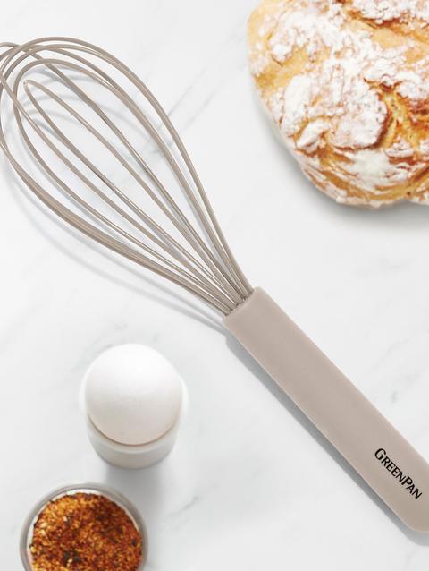 GreenPan Platinum Silicone Whisk | Taupe