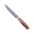 GreenPan Premiere Titanium Cutlery 5" Serrated Utility Knife with Walnut Handle