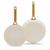 GreenPan Reserve Ceramic Nonstick 10" and 12" Frypan Set | Cream