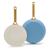 GreenPan Reserve Ceramic Nonstick 10" and 12" Frypan Set | Sky Blue