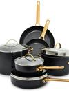 GreenPan Reserve Ceramic Nonstick 10-Piece Cookware Set | Black