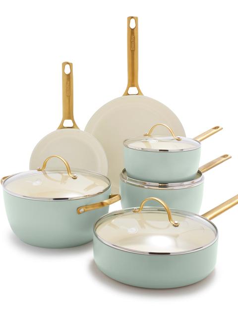 GreenPan Reserve Ceramic Nonstick 10-Piece Cookware Set | Julep