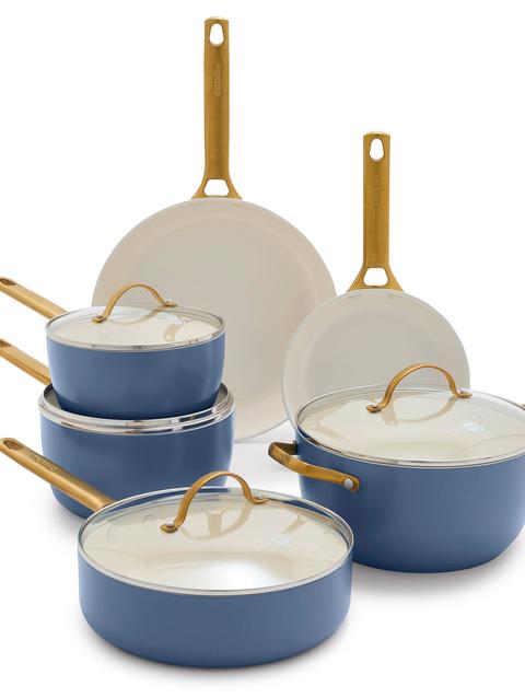 GreenPan Reserve Ceramic Nonstick 10-Piece Cookware Set | Ocean