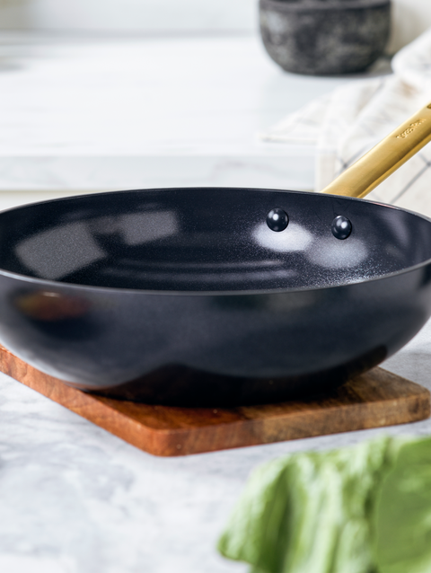 GreenPan Reserve Ceramic Nonstick 11" Wok | Black