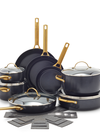 GreenPan Reserve Ceramic Nonstick 13-Piece Cookware Set | Black