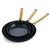 GreenPan Reserve Ceramic Nonstick 8", 10" and 12" Frypan Set | Black