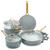 GreenPan Reserve Ceramic Nonstick 8-Piece Cookware Set | Smoky Blue