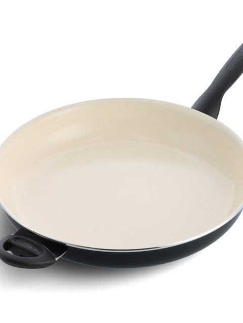 GreenPan Rio Ceramic Nonstick 13.5" Frypan | Black